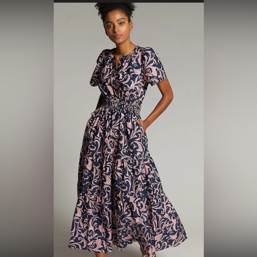 Anthropologie Somerset Maxi Dress, Large